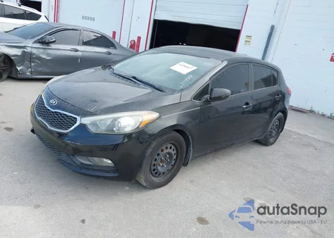 2016 Kia Forte Lx из США, поврежденный, VIN KNAFK5A82G5607744